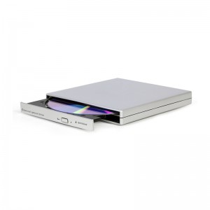 Drive Óptica Externa USB Gembird DVD-USB-02-SV CD/DVD 24x/8x Silver